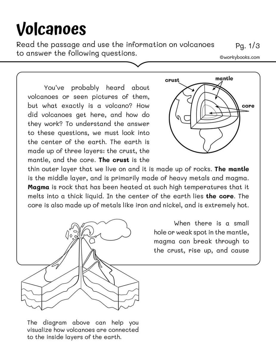 10 Free 3rd Grade Reading Fluency Passages Workybooks 10 Free 3rd Grade Reading Fluency Passages Workybooks