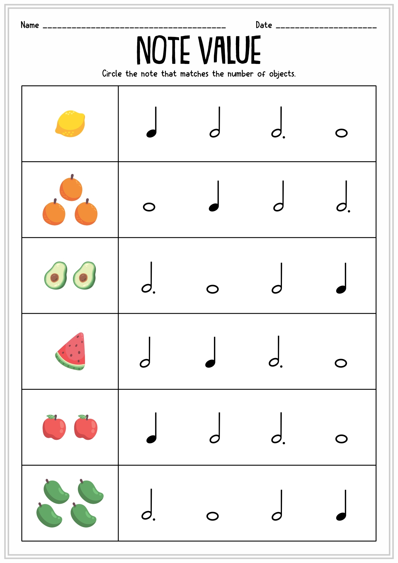 11 Music Theory Worksheets Note Value Free PDF At Worksheeto 11 Music Theory Worksheets Note Value Free PDF At Worksheeto