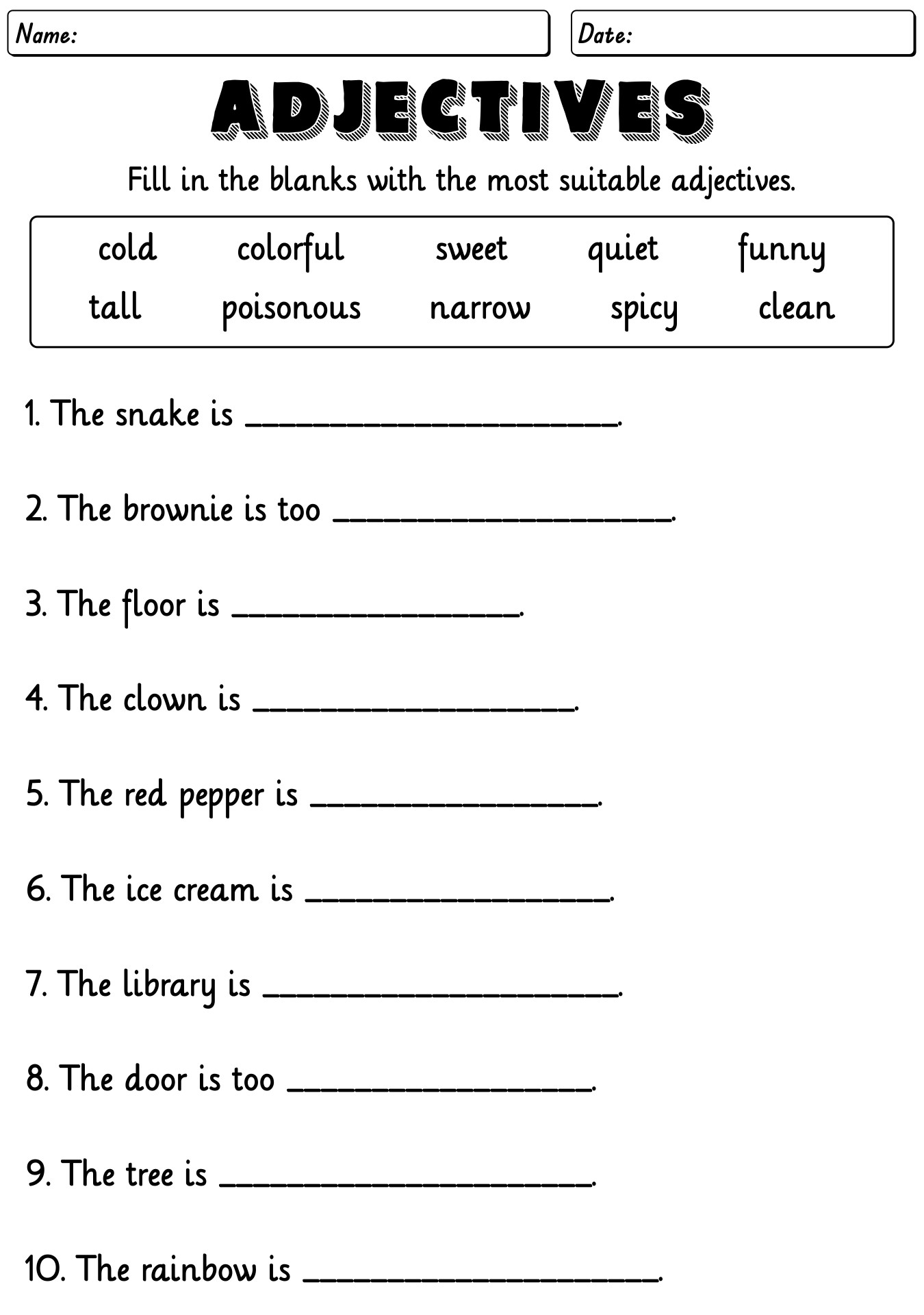 12 English Worksheets For Grade 2 Free PDF At Worksheeto 12 English Worksheets For Grade 2 Free PDF At Worksheeto