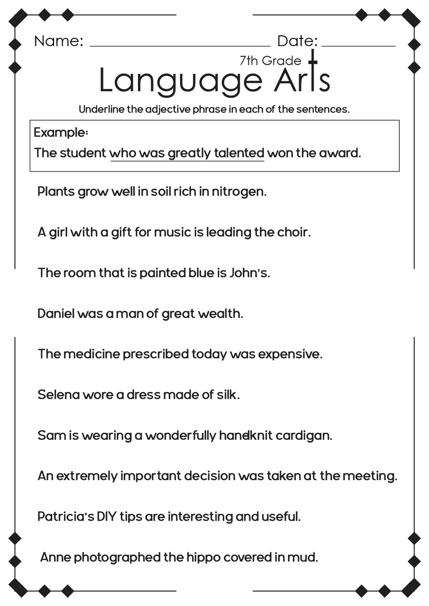 13 High School English Language Arts Worksheets Free PDF At Worksheeto