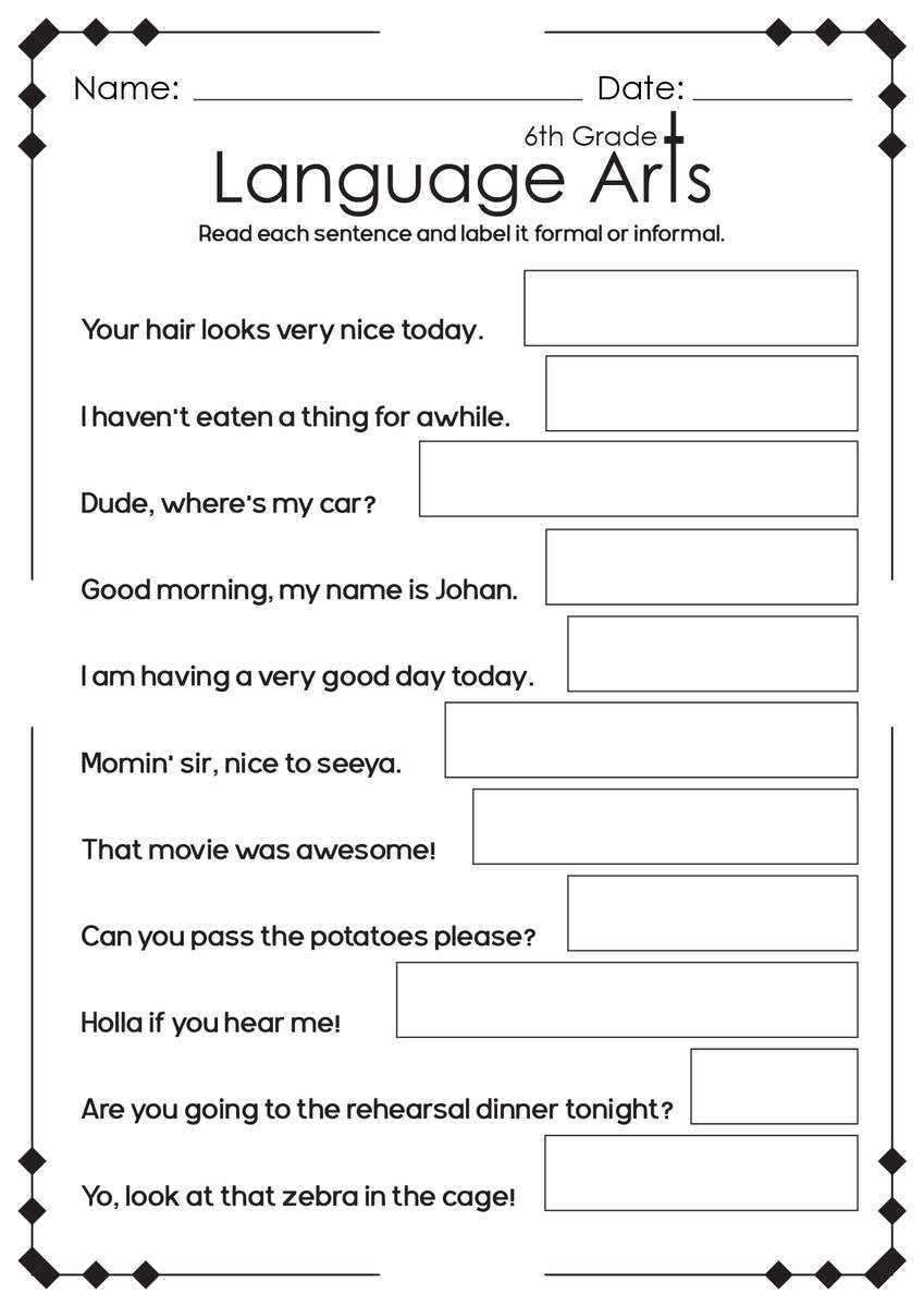 13 High School English Language Arts Worksheets Free PDF At Worksheeto 18 5th Grade Vocabulary Worksheets Printable Free PDF At Worksheeto