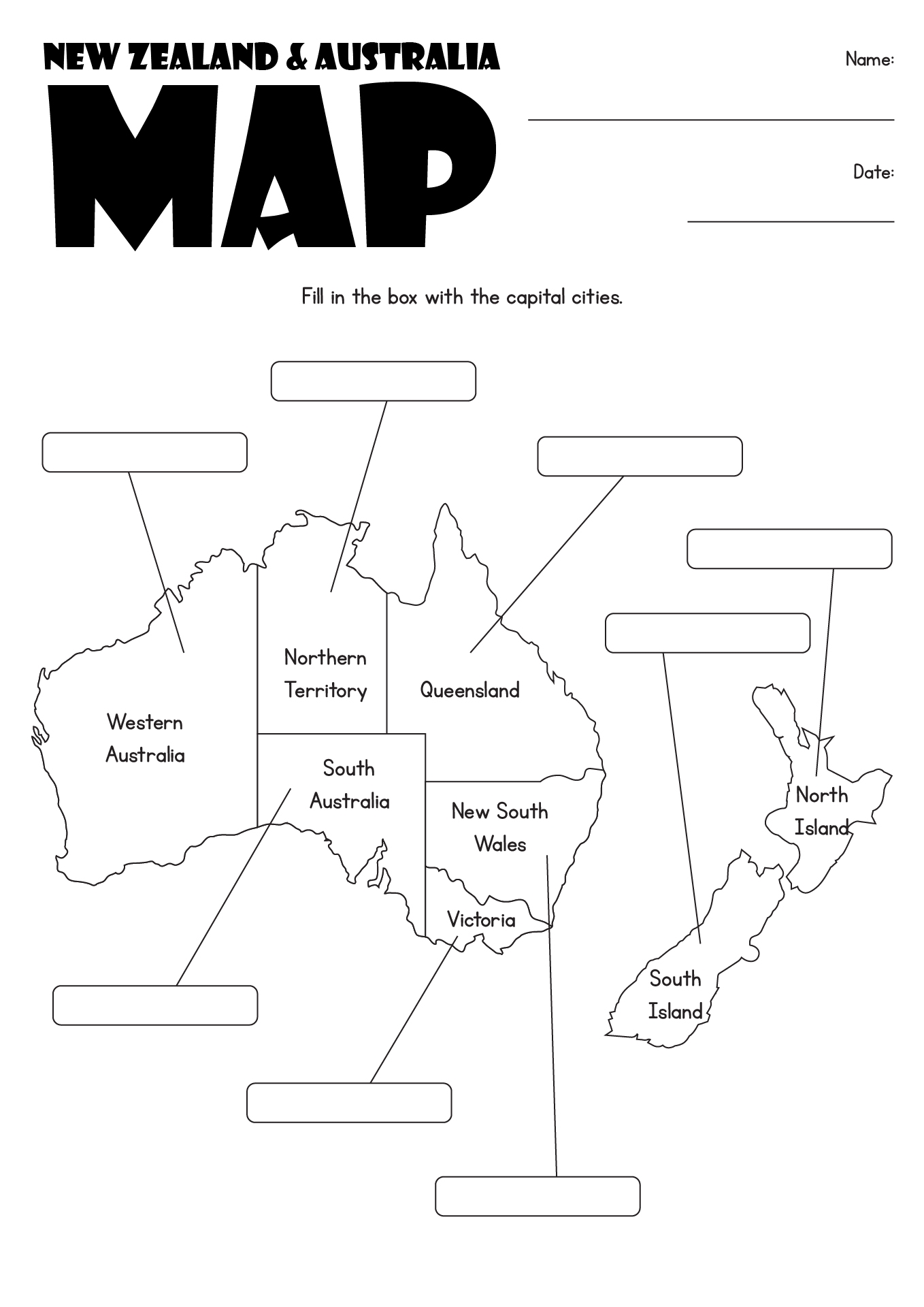 13 Printable Map Worksheets Free PDF At Worksheeto 13 Printable Map Worksheets Free PDF At Worksheeto