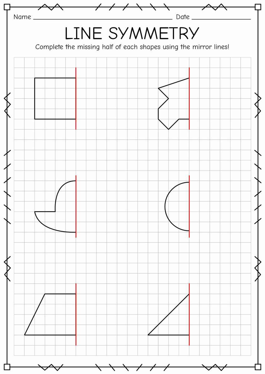 14 Lines Of Symmetry Worksheets Free PDF At Worksheeto 14 Lines Of Symmetry Worksheets Free PDF At Worksheeto