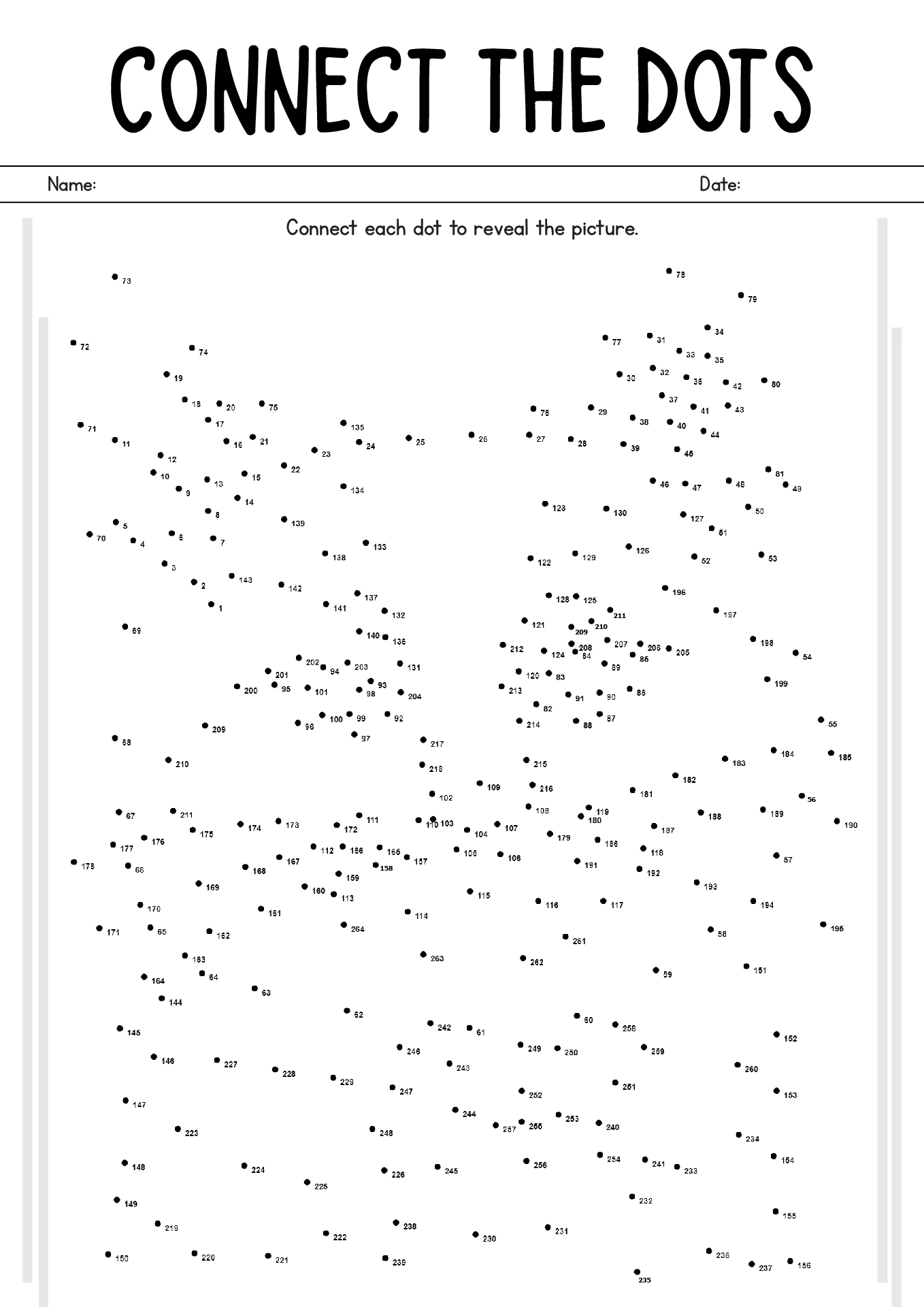 15 Advanced Connect The Dots Worksheets Free PDF At Worksheeto
