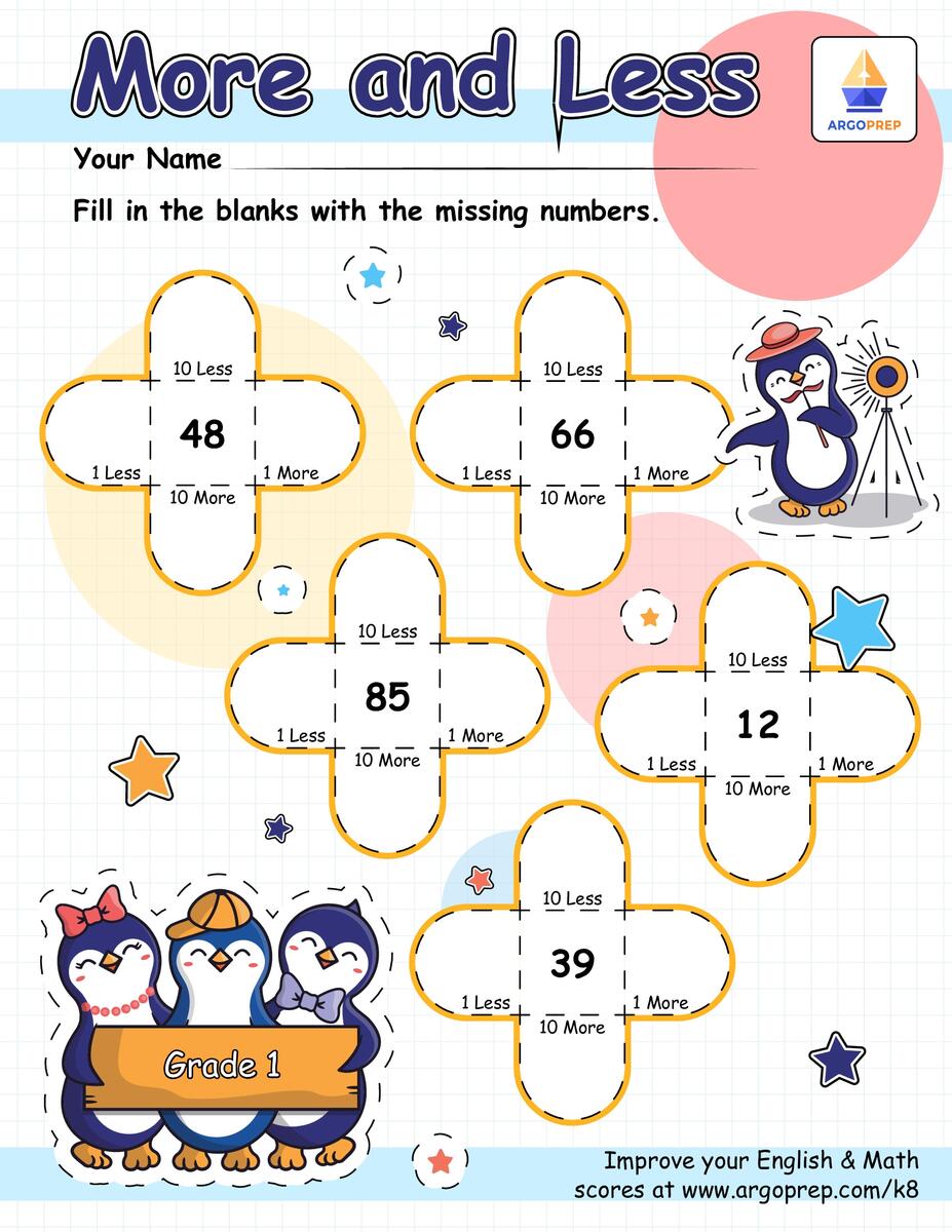 1st Grade Group Set Counting By 10S Worksheets For Free ArgoPrep
