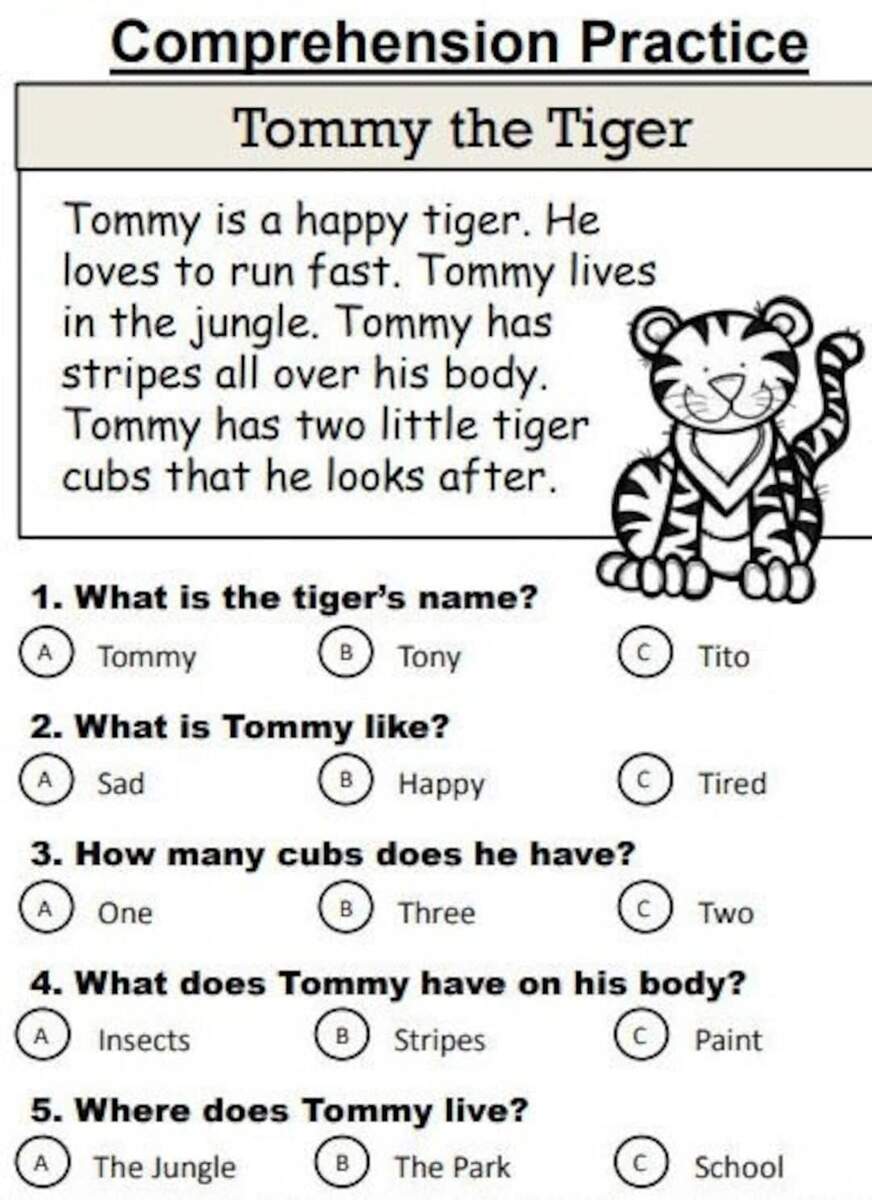20 Reading Comprehension Stories Multiple Choice Etsy Finland