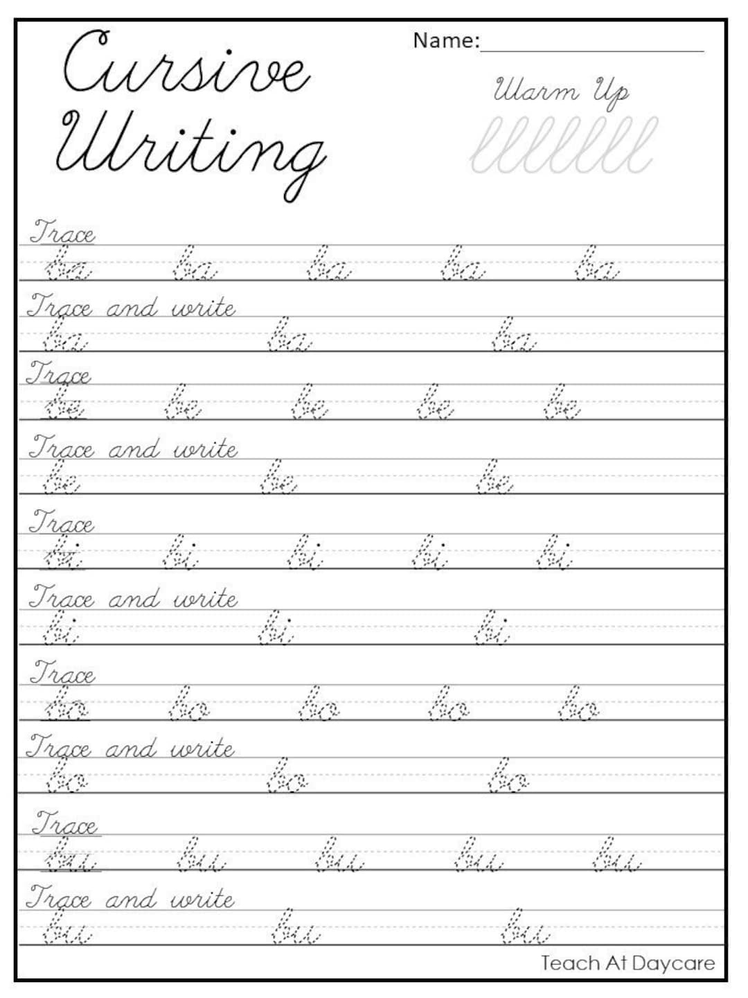 21 Cursive Handwriting Worksheets Consonant And Vowel Tracing In A PDF File Etsy 21 Cursive Handwriting Worksheets Consonant And Vowel Tracing In A PDF File Etsy