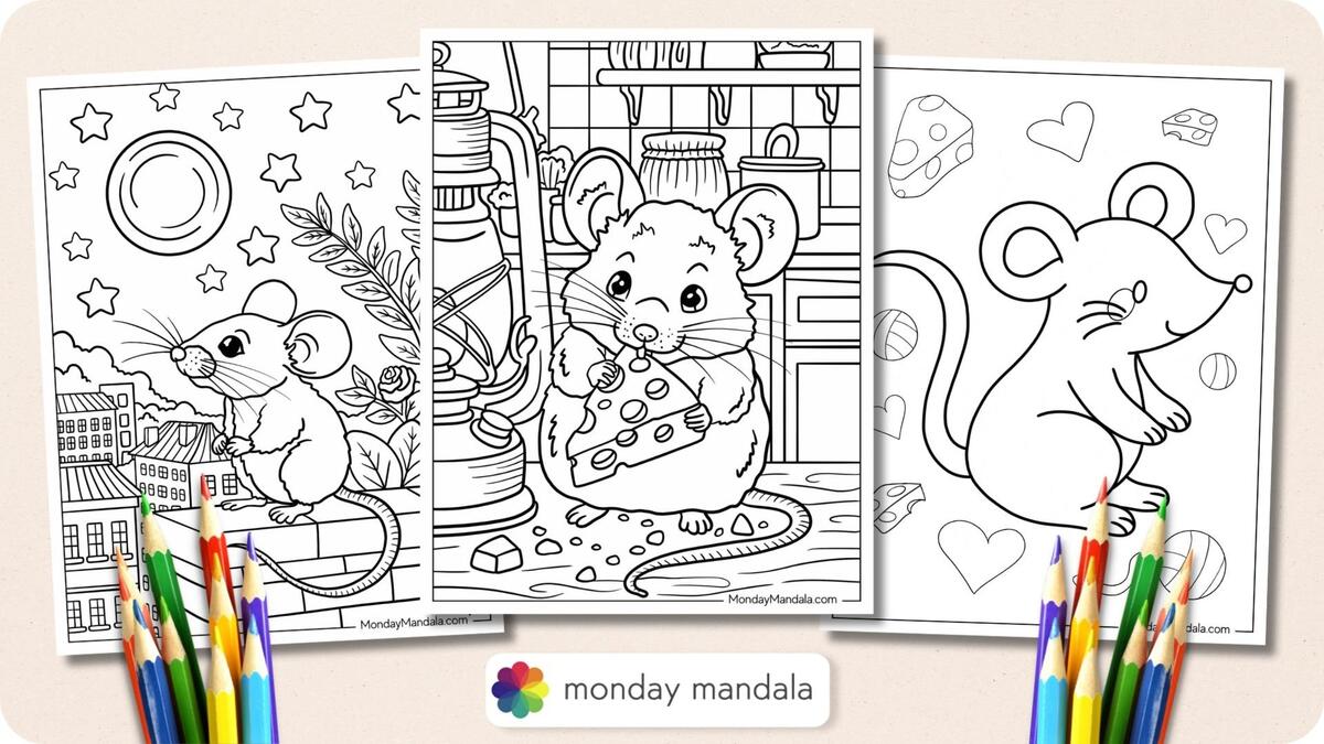 31 Mouse Coloring Pages Free PDF Printables 31 Mouse Coloring Pages Free PDF Printables