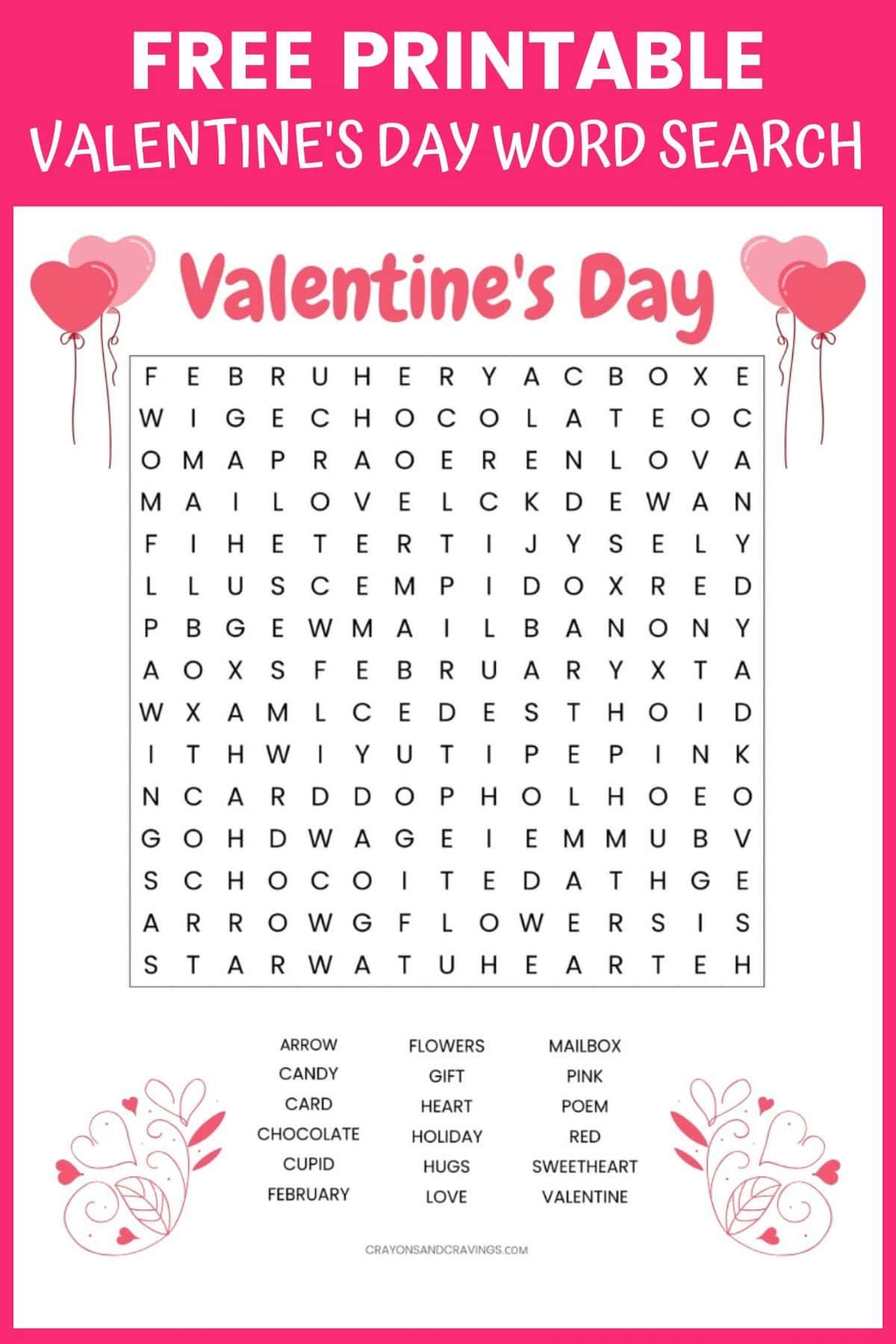 Valentine S Day Worksheets For Preschool Or Kindergarten Mom Life Made Easy