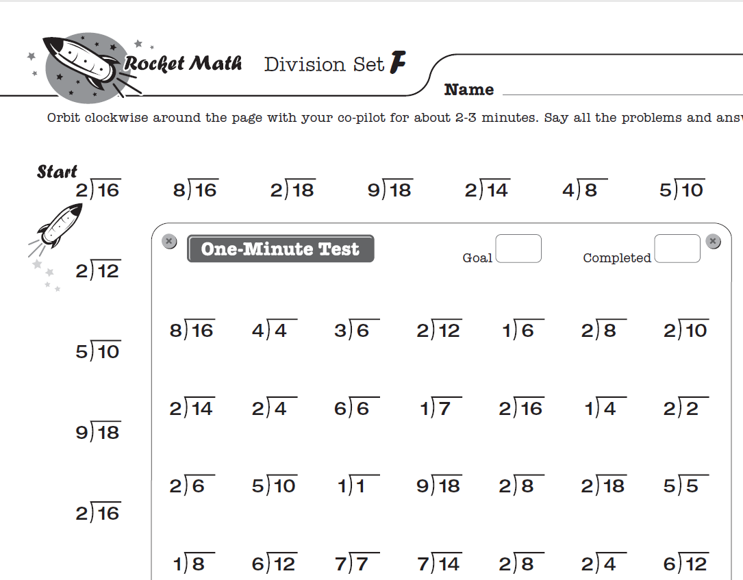 4th Grade Math Worksheets Rocket Math Fourth Grade Addition Worksheet