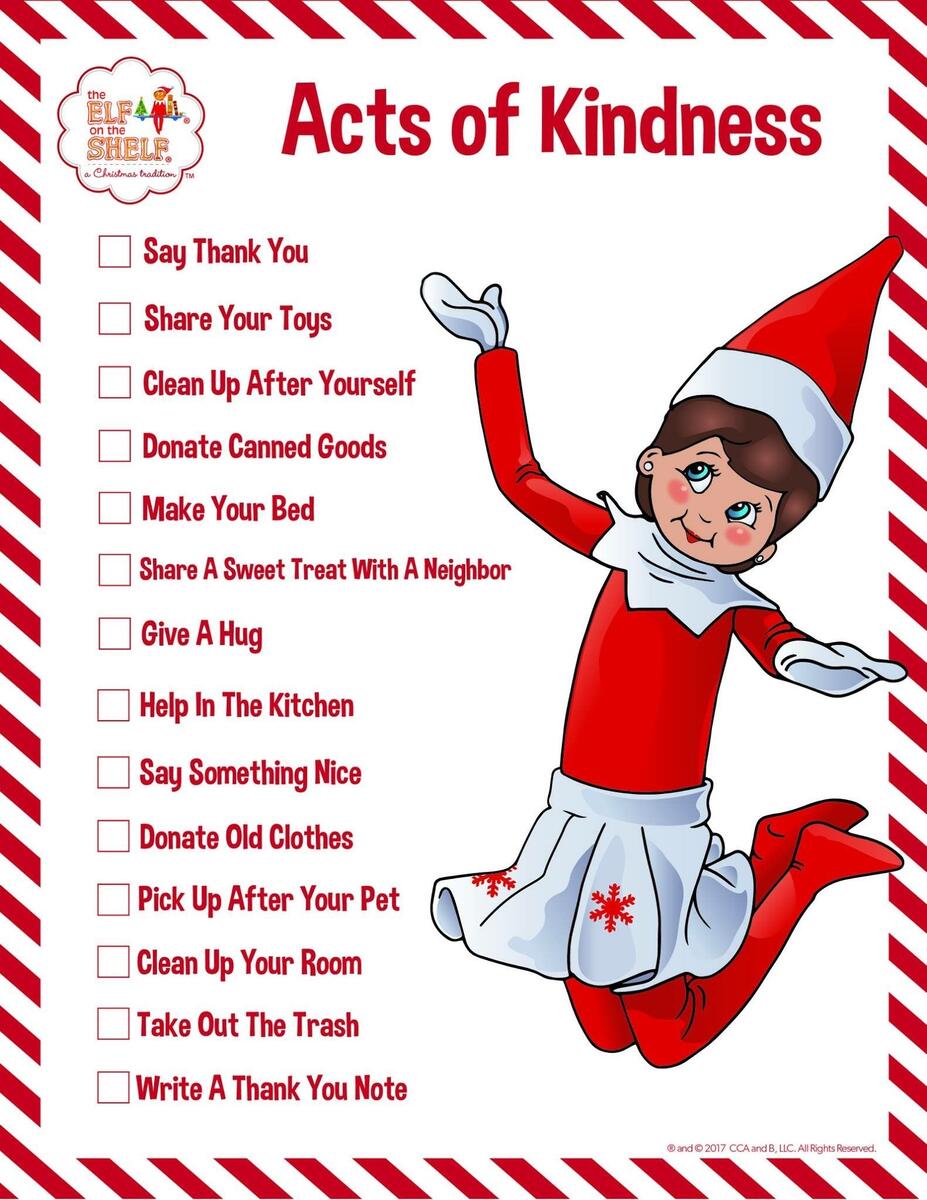 Elf On The Shelf Notes PDF Printables Elf On The Shelf Notes Templates Made By Teachers