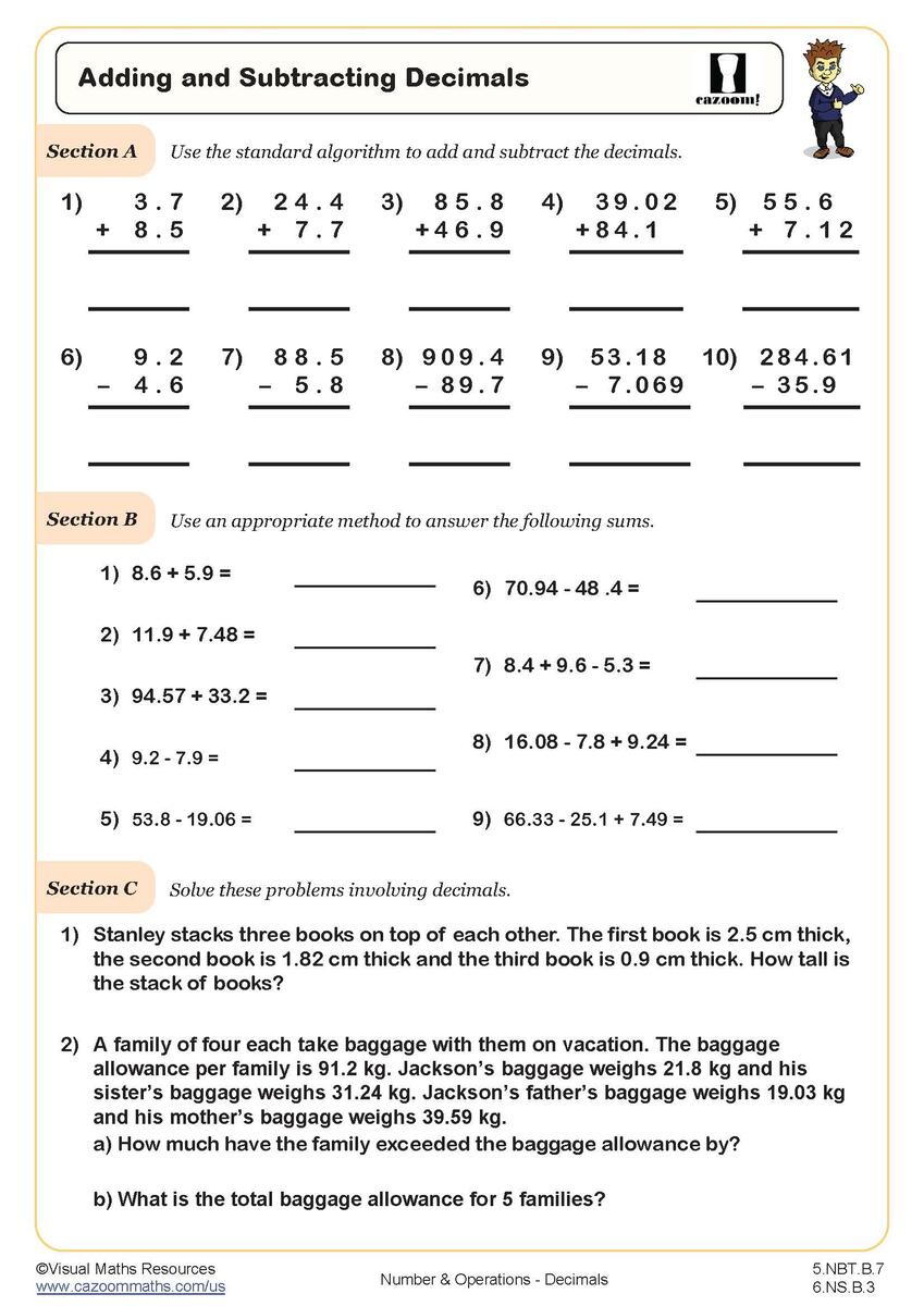 5th Grade Math Worksheets PDF Printable PDF Worksheets Cazoom Math 5th Grade Math Worksheets PDF Printable PDF Worksheets Cazoom Math