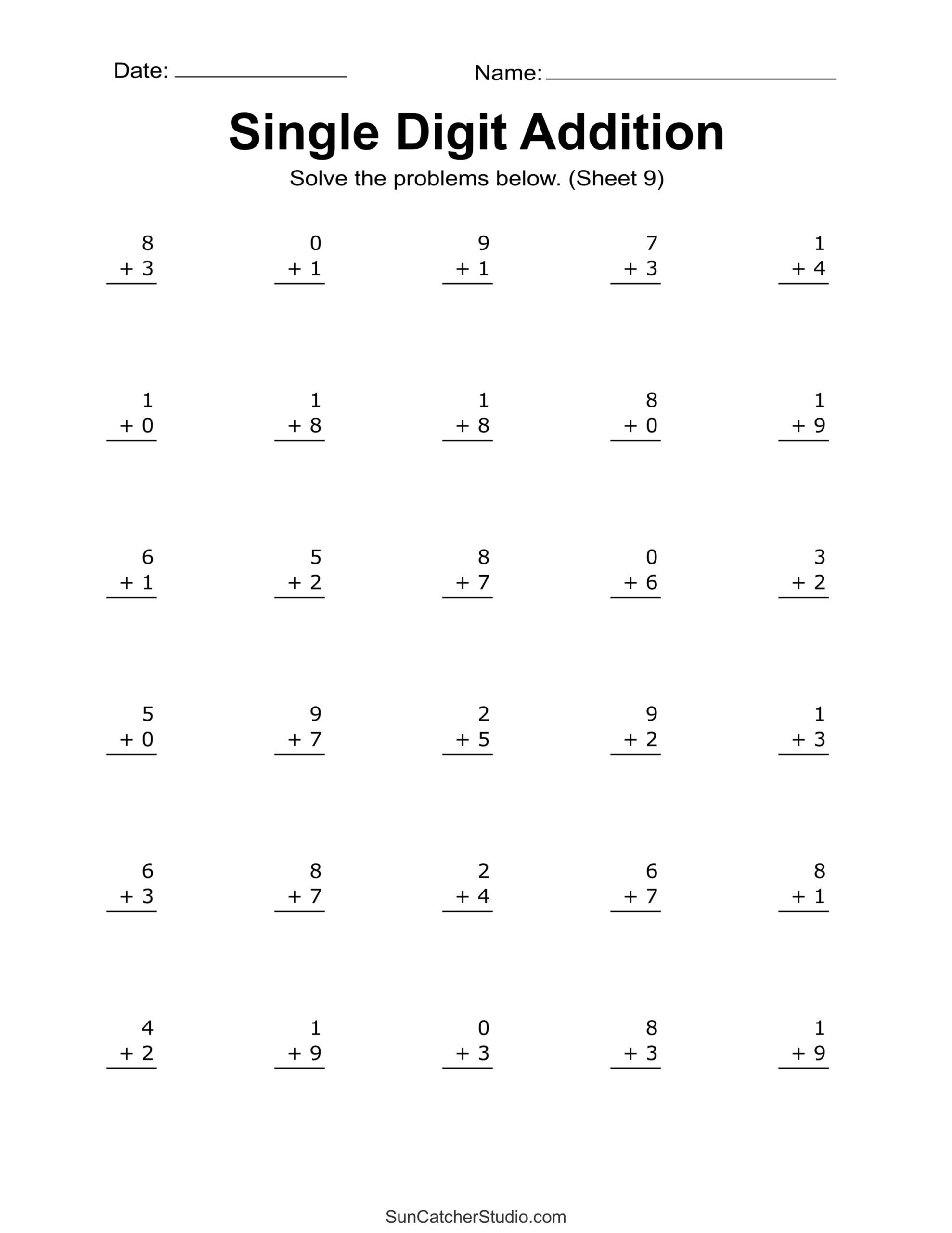 Addition Worksheets Free Printable Easy Math Problems Free Printables Lettering SVG Files Tools Apps Sixth Grade Adding Decimals Worksheet
