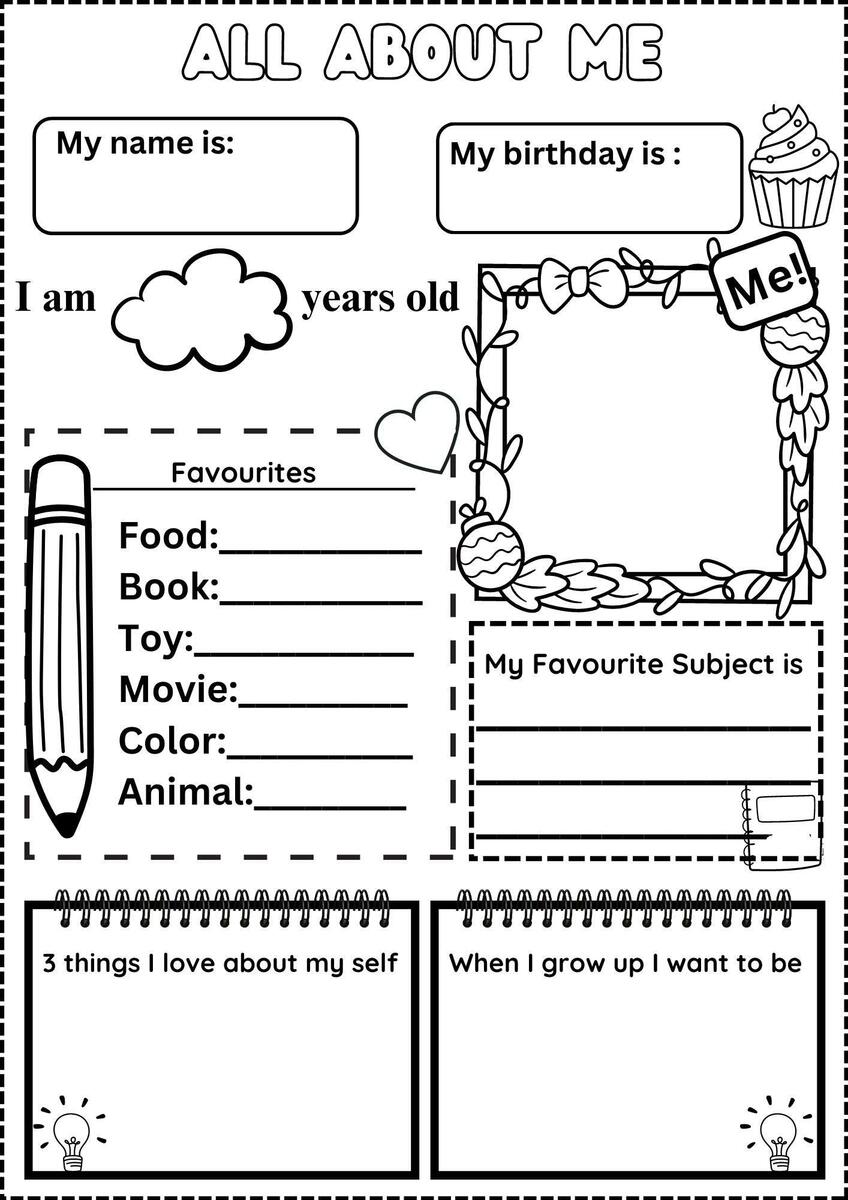 Free Editable Kindergarten Worksheets Canva