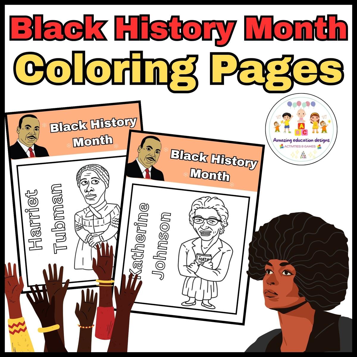 Amazing Matching Activity Worksheets Black History Month Made By Teachers