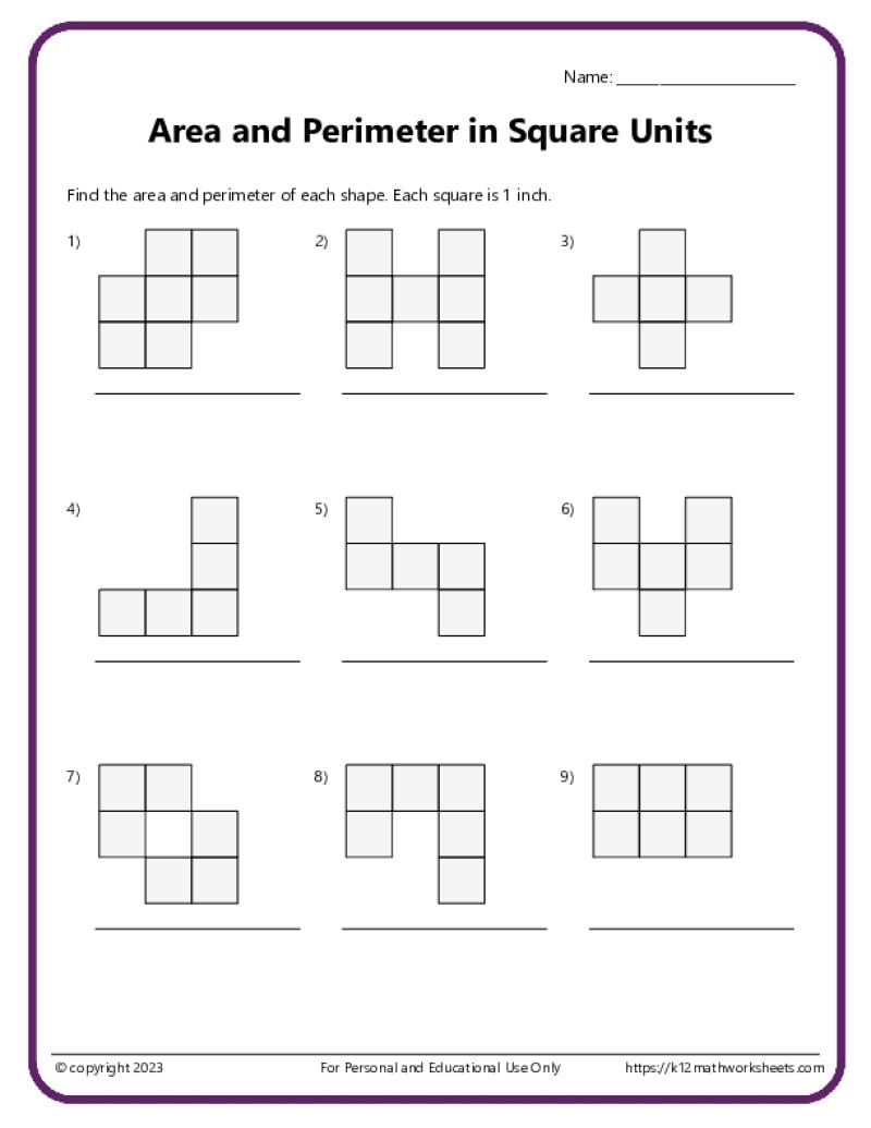 Printable Grade 4 Math Worksheets