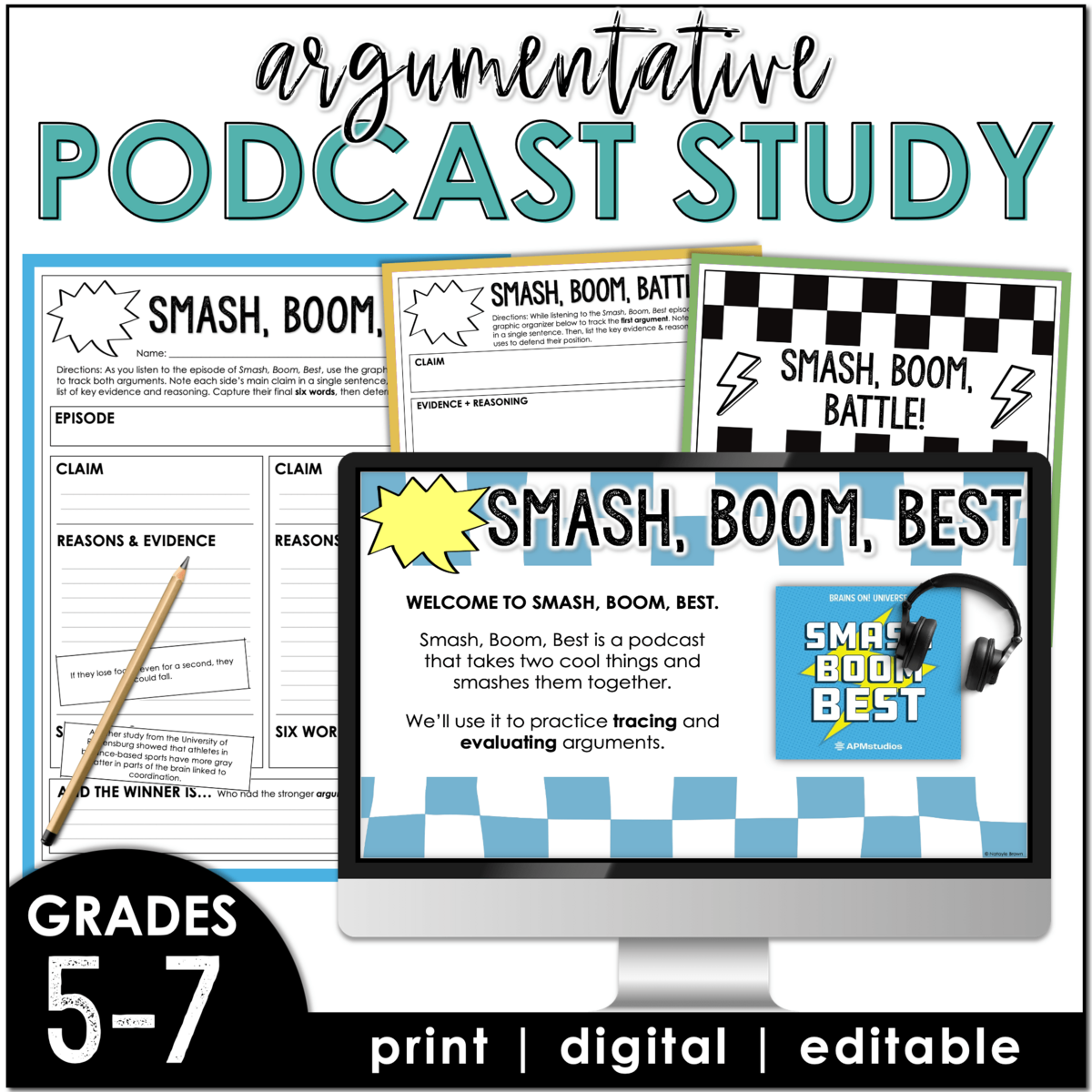 Author S Argument Task Cards Identifying The Main Claim