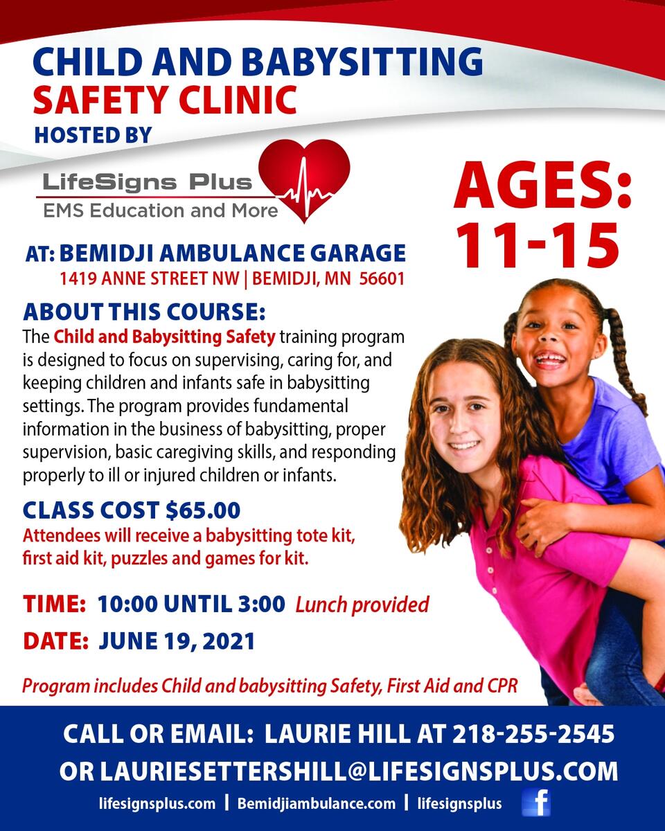 Babysitting Clinic LifeSigns Plus Babysitting Clinic LifeSigns Plus