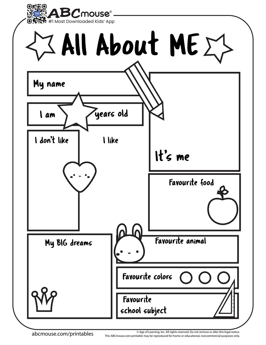 Back To School Worksheets For Kids ABCmouse 1st Grade Weekly Worksheet Packet 6 Mamas Learning Corner