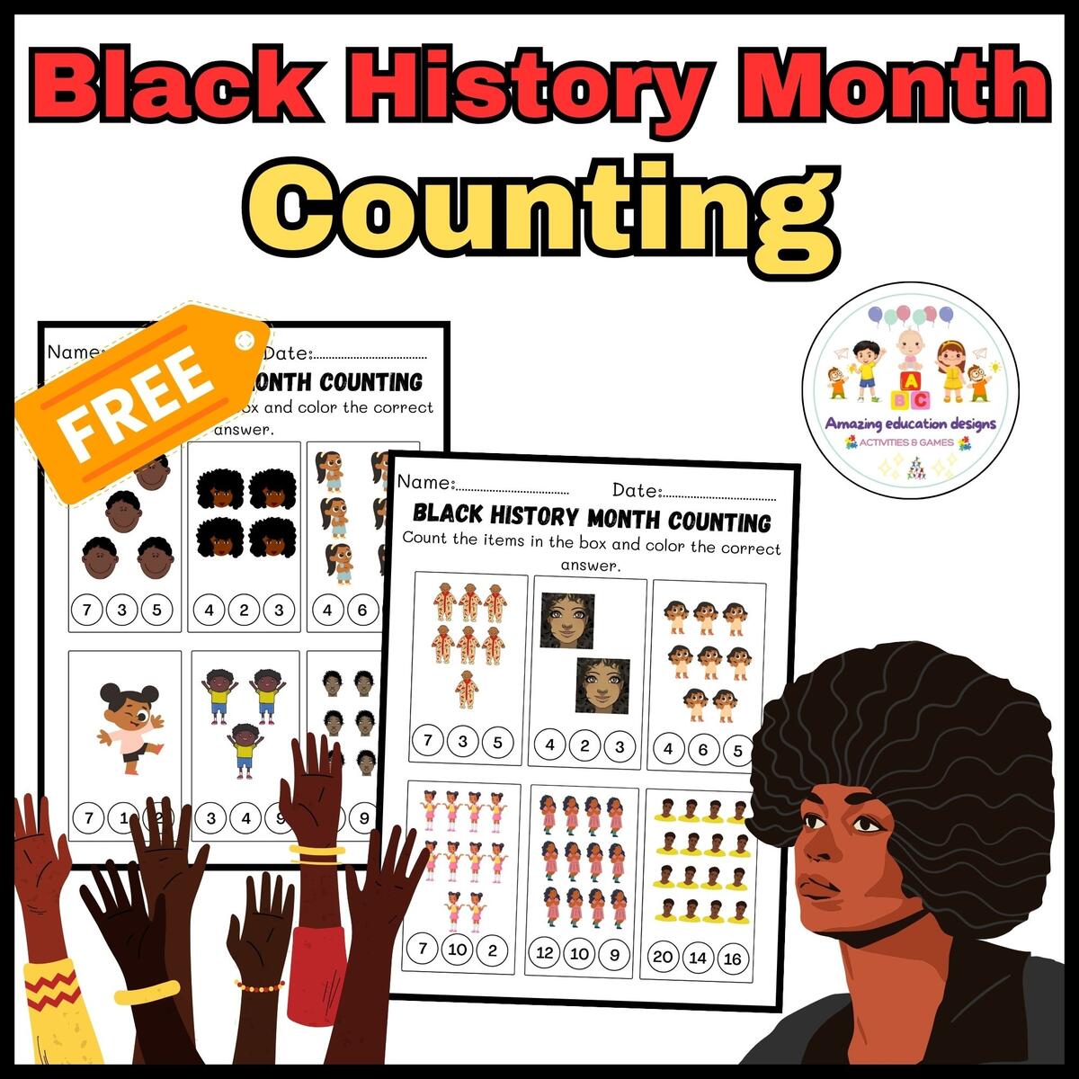 Black History Month Activity Scoot Book Units Teacher