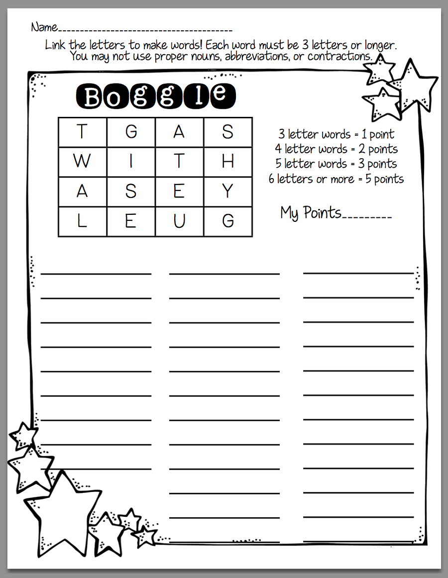 Boggle