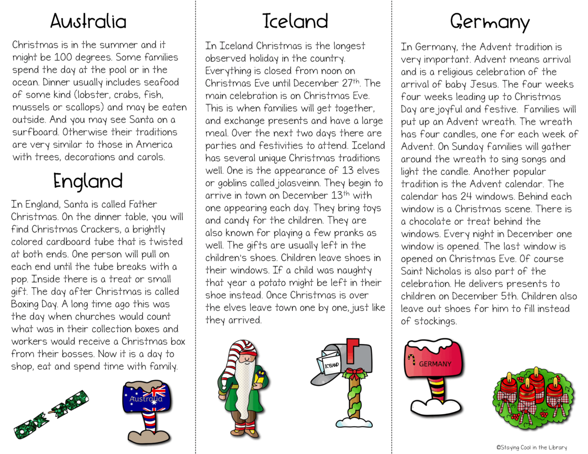 Christmas Around The World Print Escape Or Breakout Activity