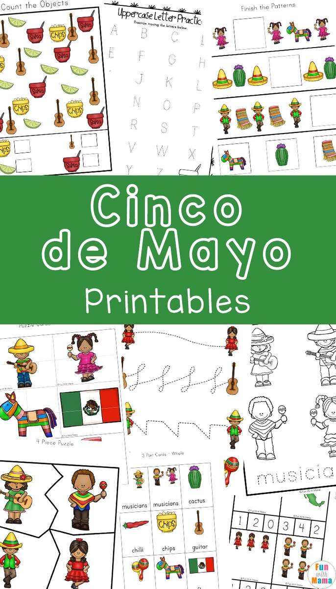 Cinco De Mayo Printable Pack Fun With Mama
