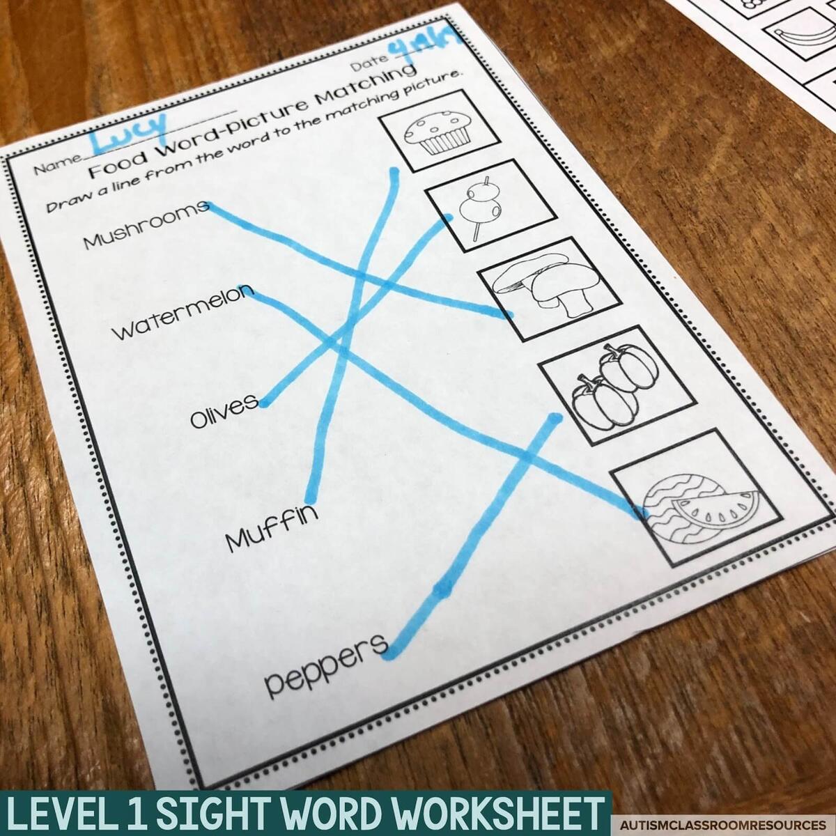 Classroom Tools You Need Leveled Functional Reading Worksheets Autism Classroom Resources Kindergarten Reading Comprehension Worksheets Superstar Worksheets