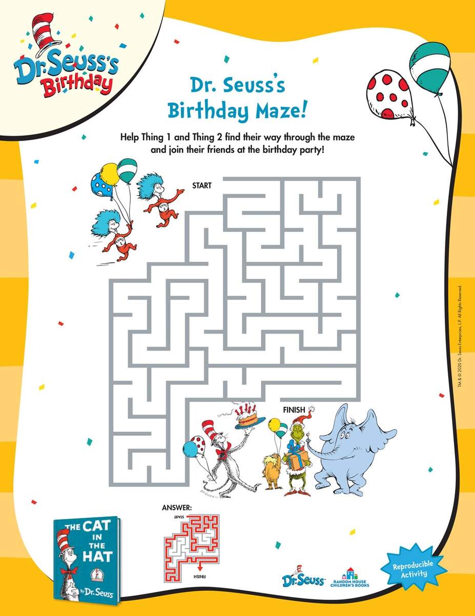 Dr Seuss Printables And Activities Brightly Free Dr Seuss Printable Pack For Preschoolers