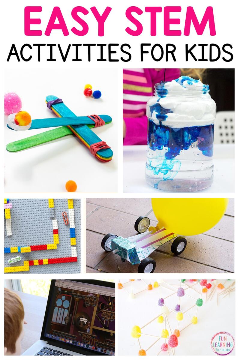 Easy STEM Activities For Kids