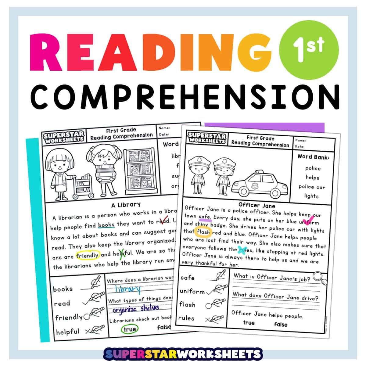 Kindergarten Reading Worksheets And Printables