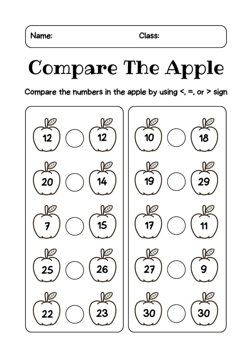 Subtraction Facts Worksheets 1st Grade