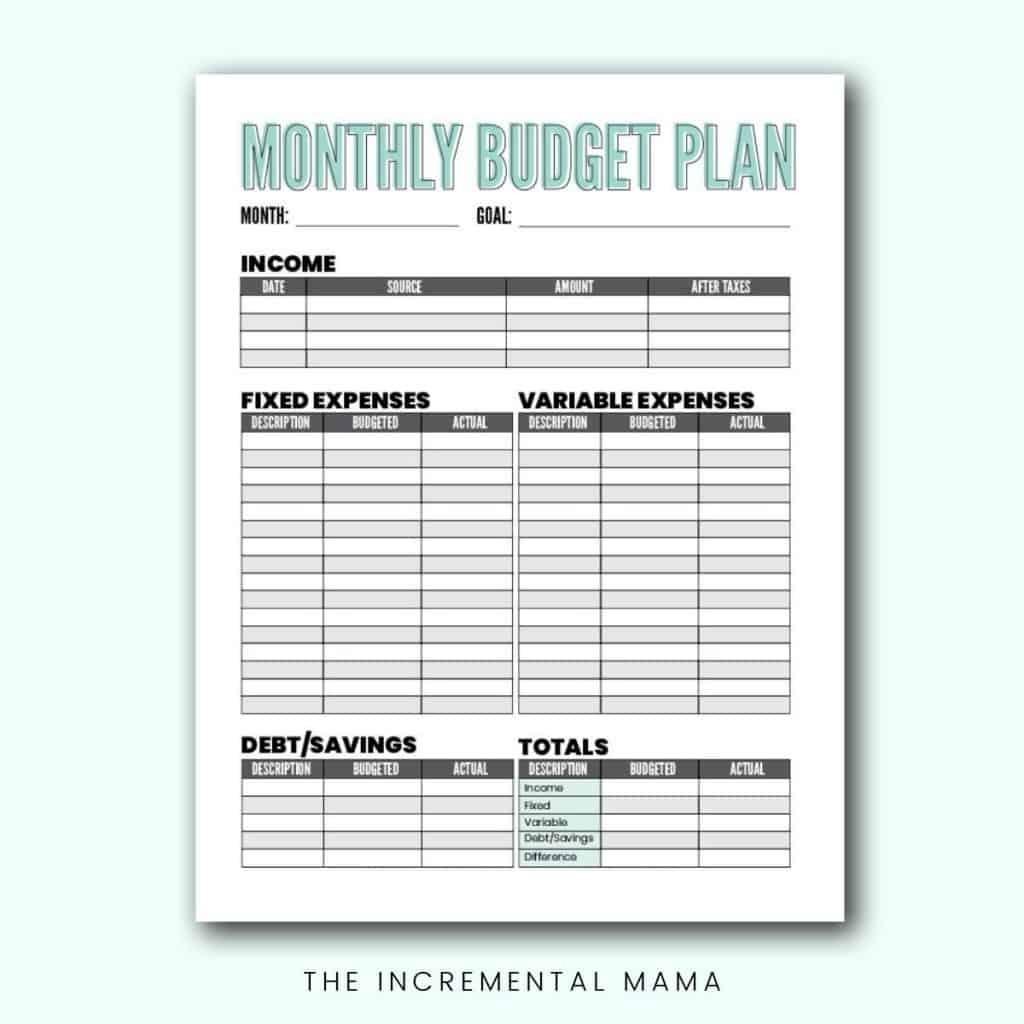 Free And Customizable Budget Templates Canva