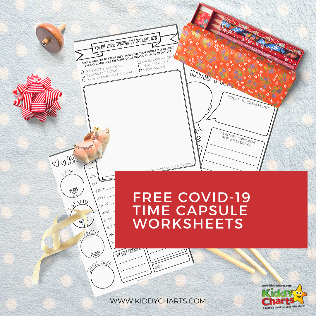 Free Covid 19 Time Capsule Worksheets KiddyChart Free Covid 19 Time Capsule Worksheets KiddyChart