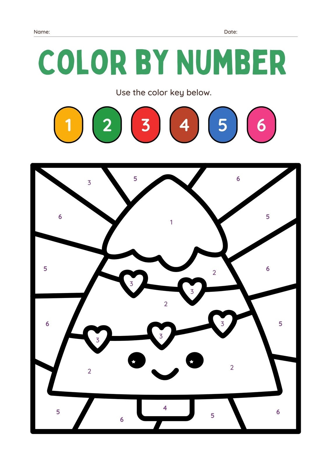 Free Editable Christmas Worksheet Templates Canva