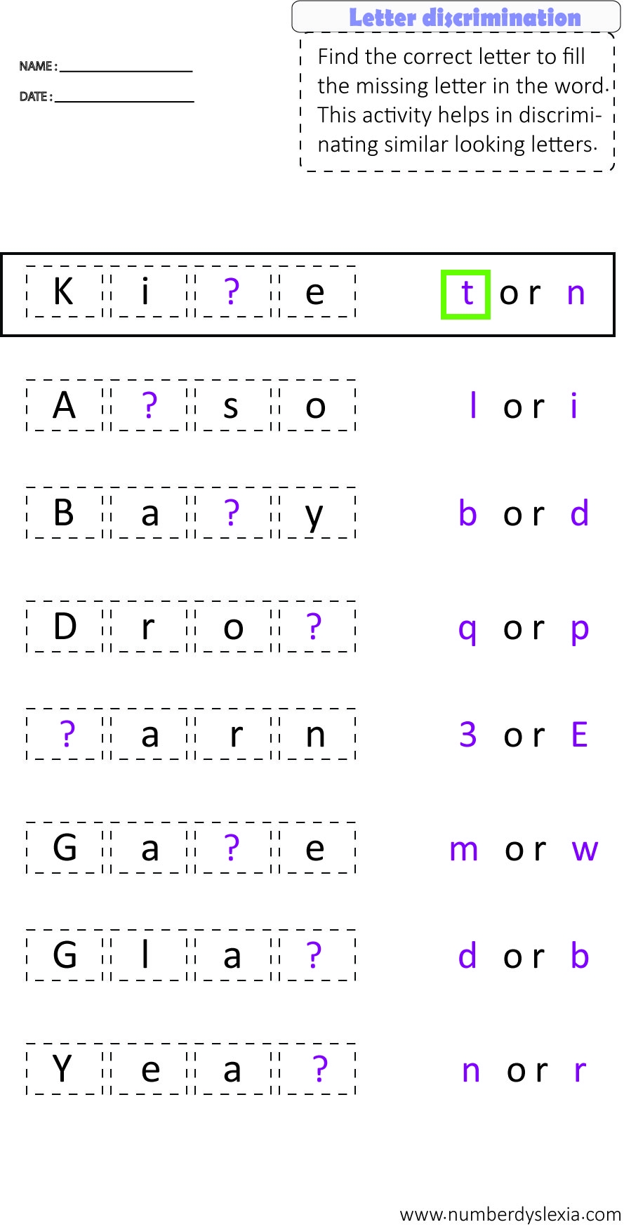 Free Printable Dyslexia Worksheets For Practice PDF Number Dyslexia Free Printable Dyslexia Worksheets For Practice PDF Number Dyslexia