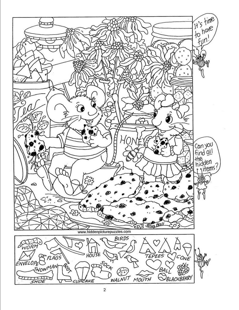 Free Hidden Pictures Printables For Kids The Activity Mom