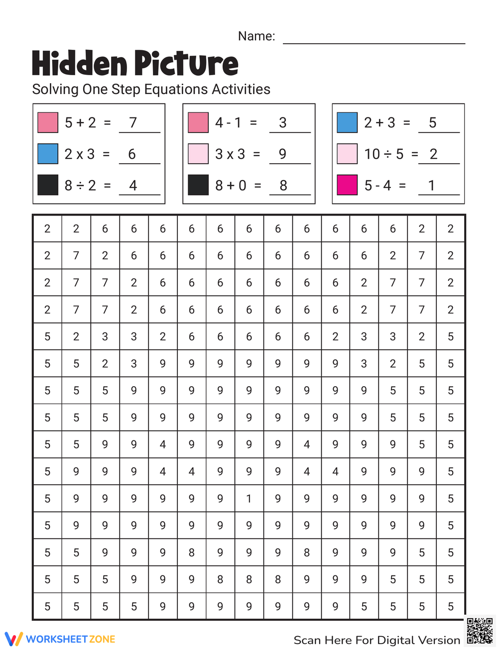 Free Printable Interactive Mystery Picture Worksheets Worksheets Library Math Mystery Picture Worksheets Math Love
