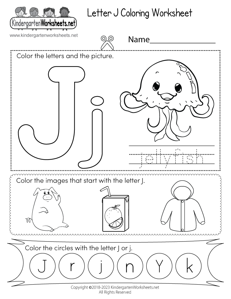 Free Printable Letter J Coloring Worksheet Free Printable Letter J Writing Practice Worksheet
