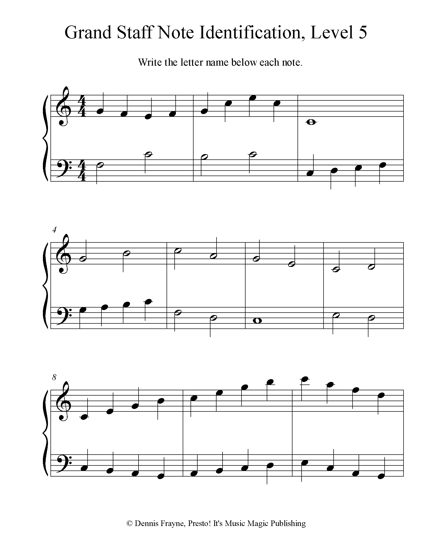 FREE Note Identification Worksheets For Piano Spell A Word Mom S Printables