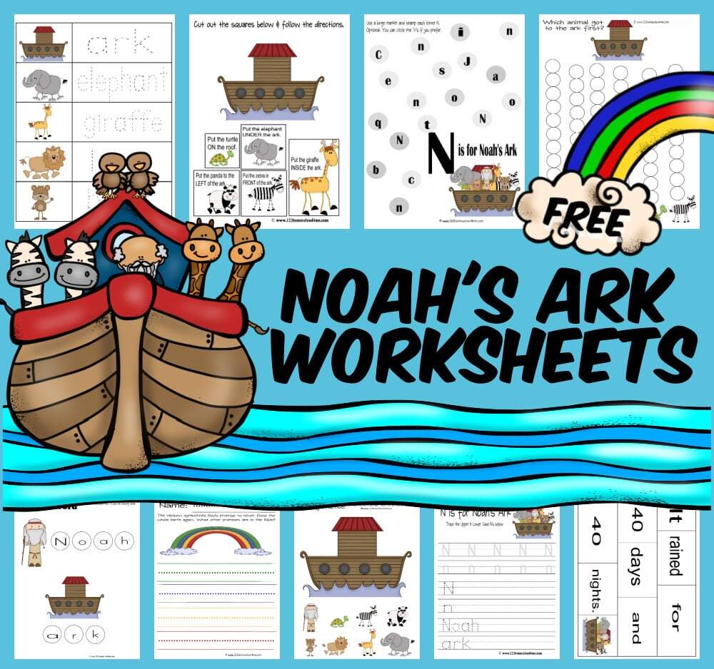 25 Noah S Ark Coloring Pages 100 Free To Print