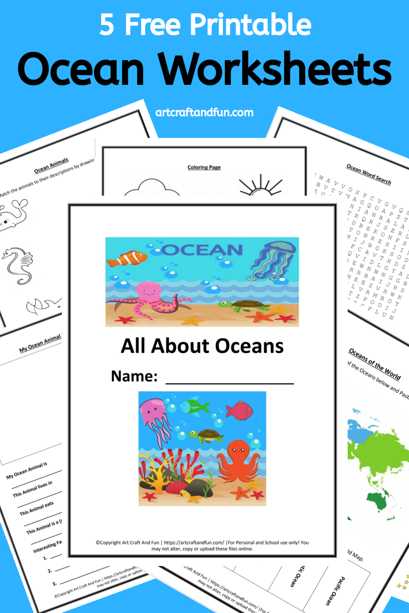 Free Printable Ocean Worksheets Free Printable Ocean Worksheets