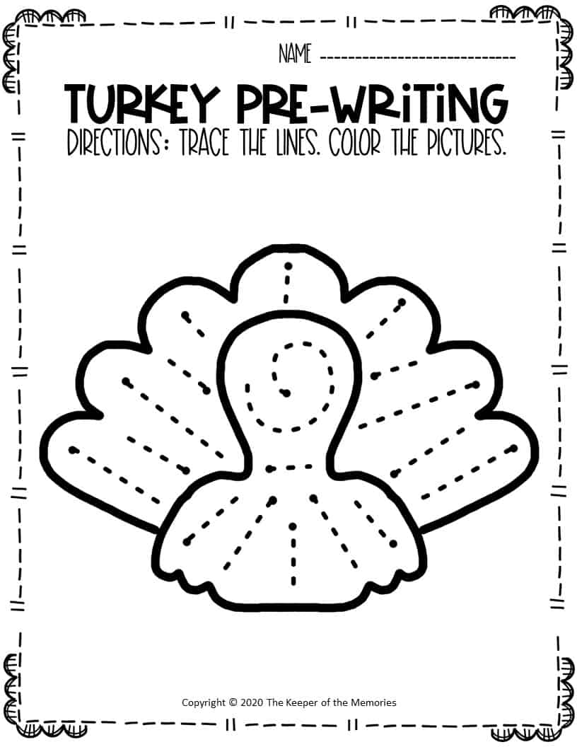Free Printable Pre Writing Fall Preschool Worksheets Free Pre Writing Worksheets For Preschoolers Boost Fine Motor Skills Learn And Print