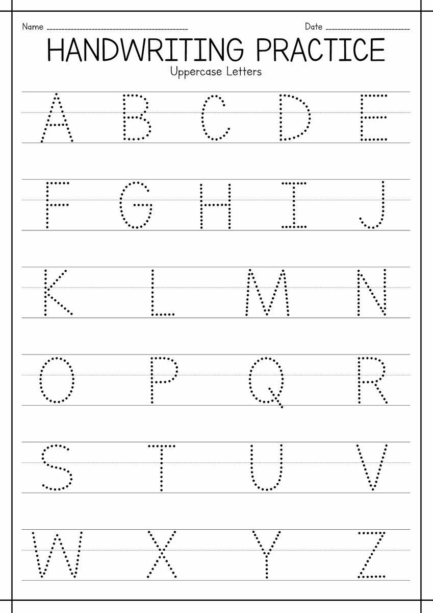 Free Printable Preschool Writing Numbers Worksheets Free Printable Preschool Writing Numbers Worksheets