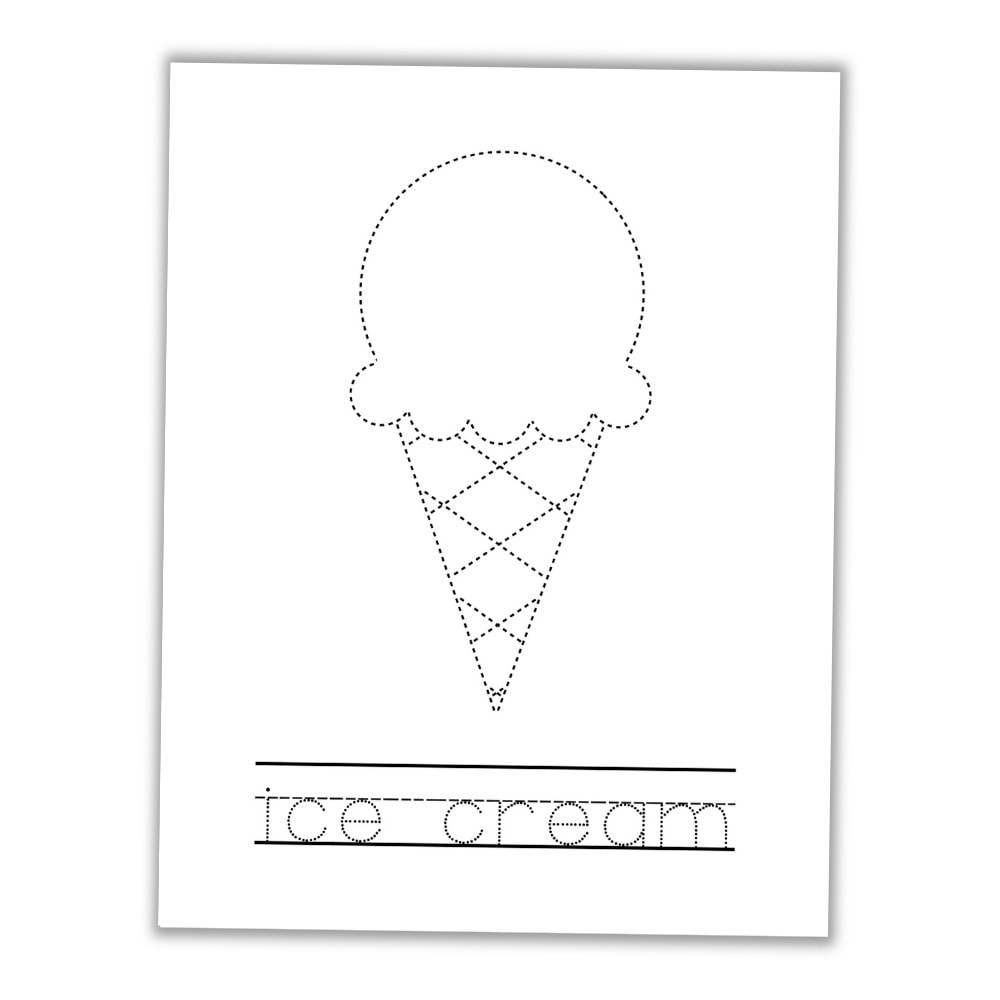 Free Printable Summer Tracing Worksheets For Preschool The Craft At Home Family Free Printable Summer Tracing Worksheets For Preschool The Craft At Home Family