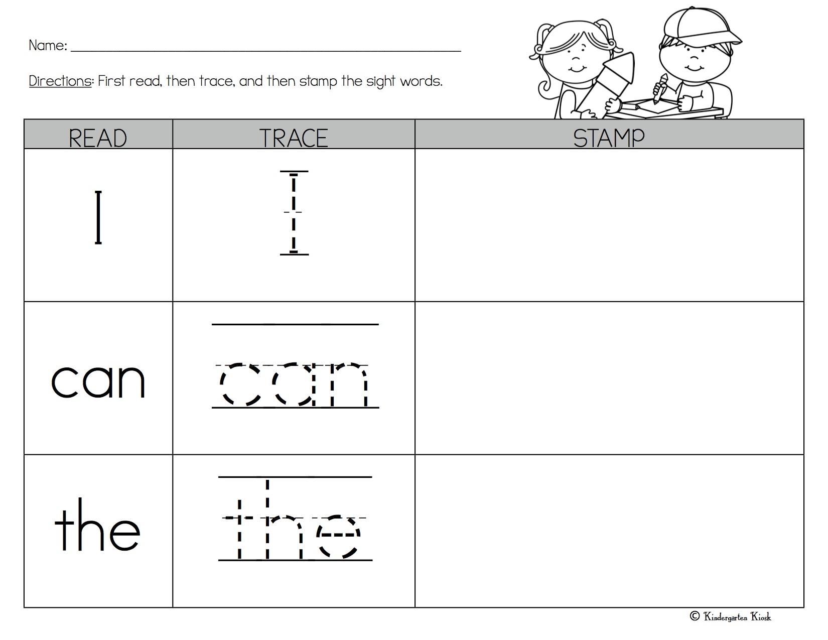Free Sight Word Printables Dab N Dot Kindergarten Mom Worksheets Library Free Sight Word Printables Dab N Dot Kindergarten Mom Worksheets Library