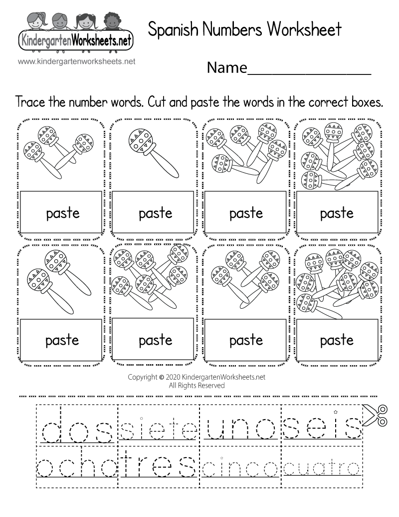 Free Spanish Math Worksheets Practice Math In Spanish