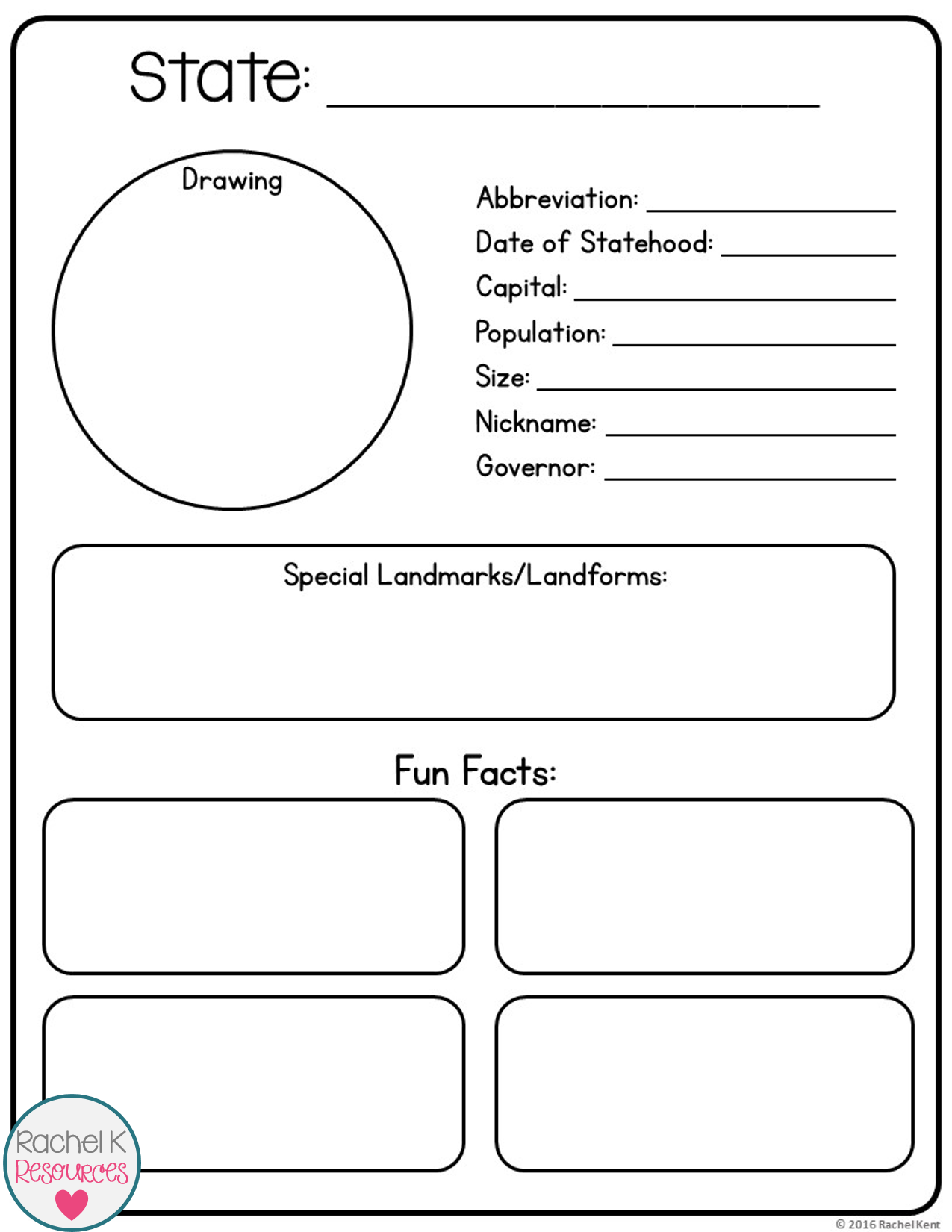 Free State Report Template Template
