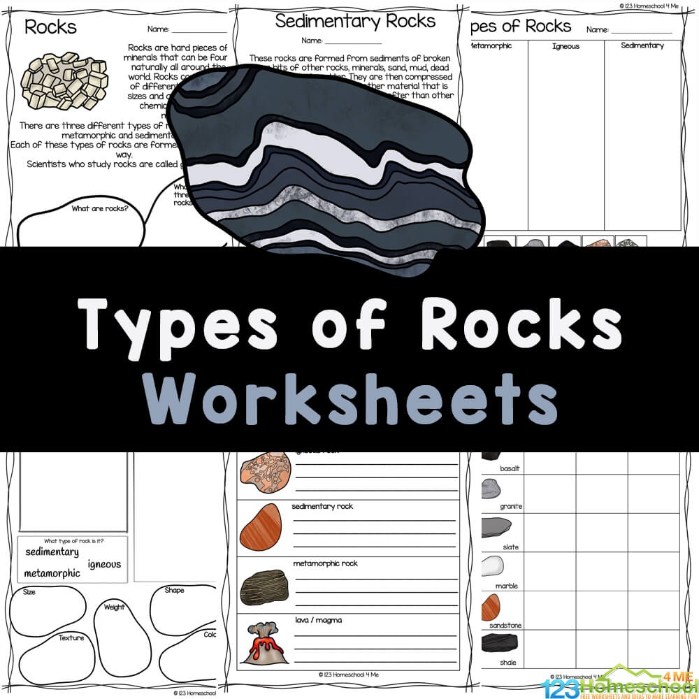 FREE Types Of Rocks Worksheets Inlcudes Rock Life Cycle Diagram Worksheets Library FREE Types Of Rocks Worksheets Inlcudes Rock Life Cycle Diagram Worksheets Library