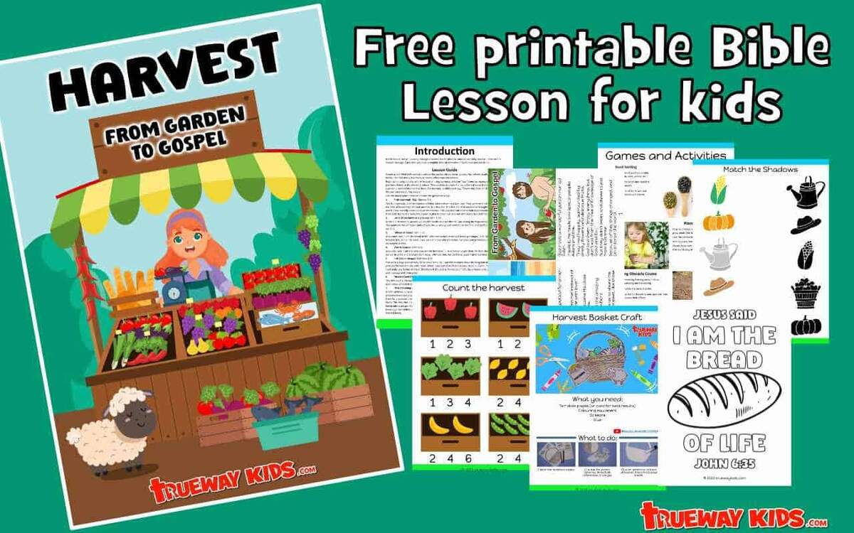 Cartoon Worksheet Harvest CartoonChurch